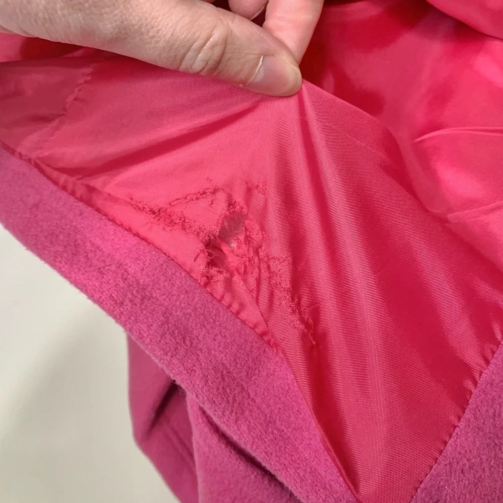 Mackintosh wool blend Pink Trench Coat size 10